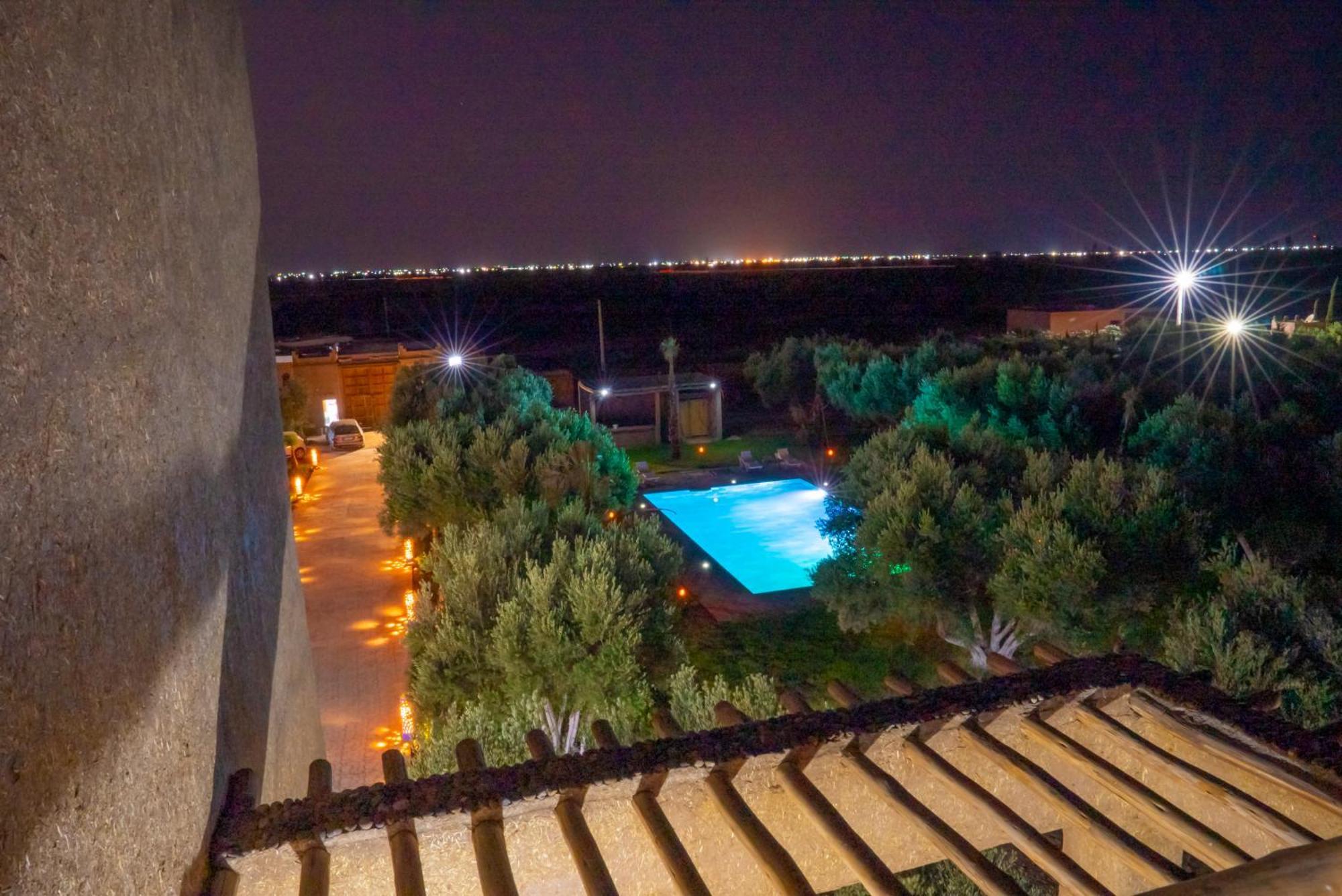 Riad Al Maktoub Maison D'Hotes Ecologique Marrákes Kültér fotó