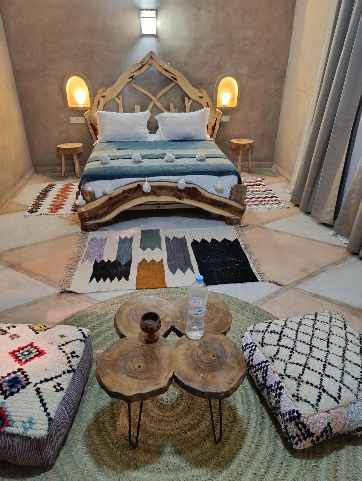 Riad Al Maktoub Maison D'Hotes Ecologique Marrákes Kültér fotó